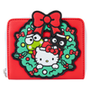 Sanrio: Christmas Wreath Zip Around Wallet