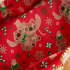 Disney: Lilo & Stitch Angel and  Stitch Gingerbread Heart Crossbody Bag