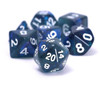 Treasures Unearthed: Sapphire 7-Piece Polyhedral Dice Set