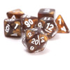 Treasures Unearthed: Topaz 7-Piece Polyhedral Dice Set
