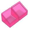 Boulder 100+ Clear - Rhodonite
