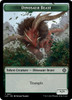 Lost Caverns of Ixalan Commander - Dinosaur Beast Token