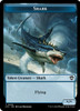 Outlaws of Thunder Junction Commander - Shark Token