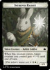 Bloomburrow - Intrepid Rabbit Token (Foil)