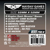 Mayday Clear Card Sleeves 52mm x 52mm (100)