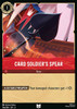 Card Soldier's Spear (Foil)