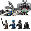 Star Wars Mandalorian Fang Fighter vs. TIE Interceptor 75348