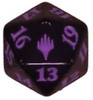 Magic Foundations Spindown Dice  - Beginner Box Die - Purple