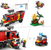 City Fire Command Unit Set with Fire Engine 60374