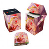 MTG FINAL FANTASY 100+ Deck Box featuring Stiltzkin, Moogle Merchant Art Card