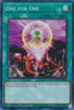 RA03-EN056 One for One (Super Rare)