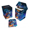MTG FINAL FANTASY 100+ Deck Box featuring Ifrit Vs Bahamut