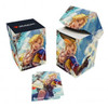 MTG FINAL FANTASY 100+ Deck Box Commander featuring Tidus, Yuna's Guardian