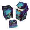 MTG Aetherdrift 100+ Deck Box Borderless Racer featuring Winter, Cursed Rider