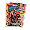 MTG Aetherdrift 105ct Apex Deck Protector sleeves Variant Art featuring Chandra, Spark Hunter