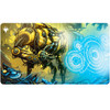 MTG Aetherdrift Playmat Borderless Racer featuring Mendicant Core, Guidelight
