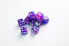 Galaxy Series - Nebula - D6 Dice Set 16 mm (12 pcs) Purple