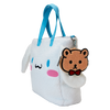 Sanrio: Cinnamoroll Sherpa Tote Bag with Coin Bag