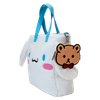 Sanrio: Cinnamoroll Sherpa Tote Bag with Coin Bag