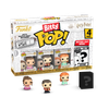 Bitty POP! Harry Potter and the Goblet of Fire: Hermione Granger (Yule Ball), Viktor Krum (Yule Ball) & Ginny Weasley (Yule Ball) 4-Pack
