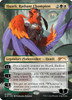Huatli, Radiant Champion (Borderless Art) (Secret Lair - Showcase: Bloomburrow)