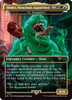The Mimeoplasm [Slimer, Voracious Apparition] (Borderless Foil) (Secret Lair - Ghostbusters: Slimer)