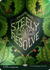 Steely Resolve (Borderless Rainbow Foil) (Secret Lair - The Fairest Drop of All)