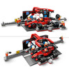 City F1 Pit Stop & Pit Crew with Ferrari Car Toy 60443