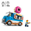 City Doughnut Truck Vehicle Set with Minifigures 60452