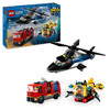 City Helicopter, Fire Engine & Submarine Remix Set 60462