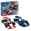 City F1 Williams Racing & Haas F1 Race Cars Set 60464
