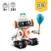 Creator 3in1 Space Robot Set 31164