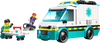 City Emergency Ambulance Vehicle Set with Minifigures 60451