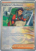SV Prismatic Evolutions 107/131 Explorer's Guidance (POKE BALL Pattern Holo)