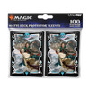 MTG Tarkir: Dragonstorm Deck Protector Sleeves Jeskai Commander featurng Shiko and Narset, Unified (100)