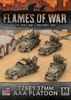Flames of War - American - T28E1 37mm AAA Platoon (4x Plastic/Resin/Metal)