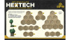 Battlefield in a Box HexTech: Summer Light & Heavy Woods (x6, Green)
