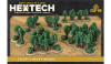 Battlefield in a Box HexTech: Summer Light & Heavy Woods (x6, Green)
