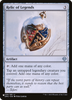 Relic of Legends (The List Reprint)