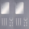 Action Base 6 (Clear) & Mirror Sticker Set