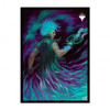 MTG Aetherdrift Deck Protector Sleeves Borderless Racer featuring Winter, Cursed Rider (100)