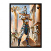 MTG Aetherdrift Deck Protector Sleeves Commander featuring Temmet, Naktamun's Will (100)