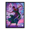 MTG Aetherdrift Deck Protector Sleeves Commander featuring Saheeli, Radiant Creator (100)
