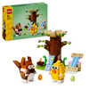 Spring Animal Playground with Tree-House Set 40709