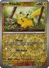 Scarlet & Violet 151 025/165 Pikachu (Cosmo Holo Reverse Holo)