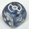 Professor Program Dark Blue Dice Set (5)