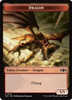 Tarkir: Dragonstorm Commander - Dragon (#14) Token