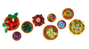 Icons Tiny Plants Flowers Botanical Set 10329 [Not Mint]
