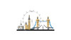 Architecture London Skyline 21034 [Not Mint]