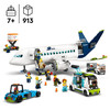 City Passenger Aeroplane & 4 Airport Vehicles Set 60367 [Not Mint]